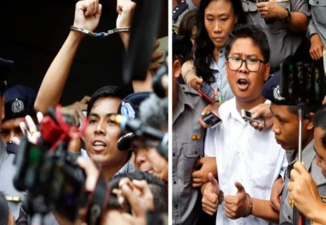 মিয়ানমারে কারাবন্দি ২ সাংবাদিক পেলেন বৃটিশ জার্নালিজম এওয়ার্ড