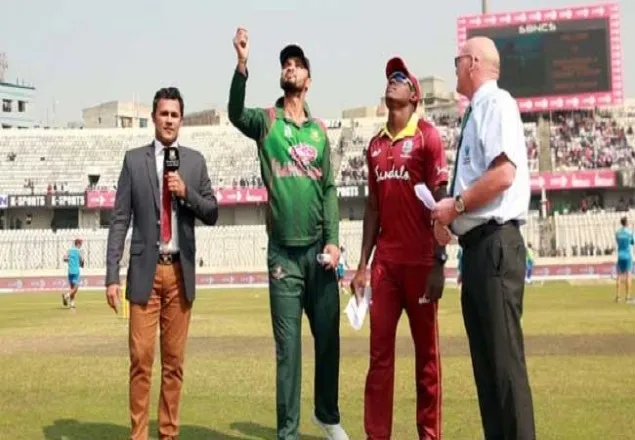 টসে জিতে ফিল্ডিংয়ে বাংলাদেশ