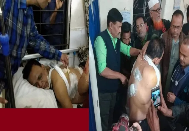 বিএনপির কেন্দ্রীয় নেতা ব্যারিস্টার মাহাবুব উদ্দিন খোকন গুলিবিদ্ধ