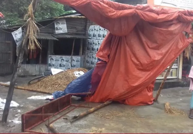 জামালপুরে ‘ধানের শীষ’র প্রচারকেন্দ্র ভাংচুর 