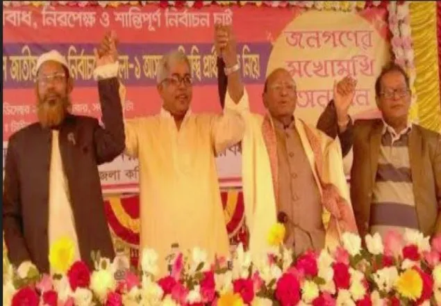 একই মঞ্চে ভোলা-১ আসনের ৪ প্রার্থী