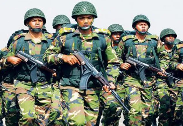 সেনাবাহিনী মাঠে নামছে সোমবার
