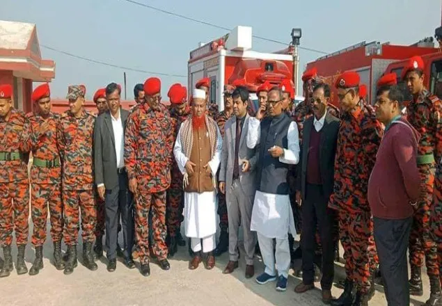 বগুড়ায় ফায়ার সার্ভিসের শুভ উদ্ভোধন 