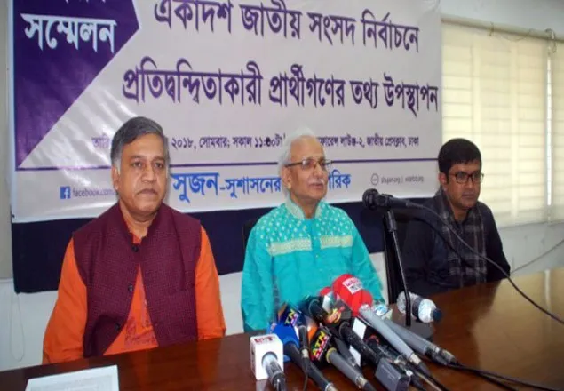 নির্বাচনে সুস্থ প্রতিযোগিতার পরিবেশ সৃষ্টি হয়নি: সুজন
