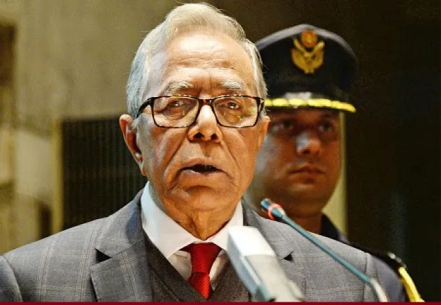 ভোট দিবেন না রাষ্ট্রপতি 