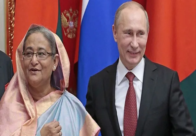 শেখ হাসিনাকে পুতিনের অভিনন্দন