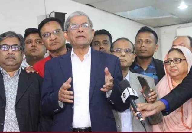নতুন সরকার গঠন হাস্যকর: মির্জা ফখরুল 