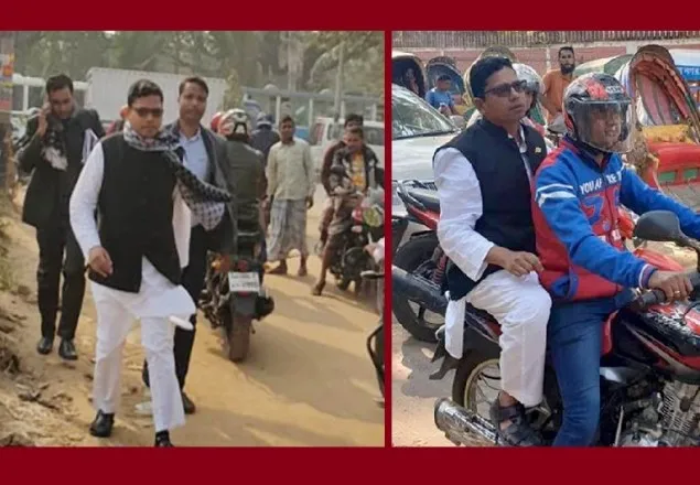 বাইকের পর এবার পায়ে হেঁটে অফিসে গেলেন পলক (ভিডিও)