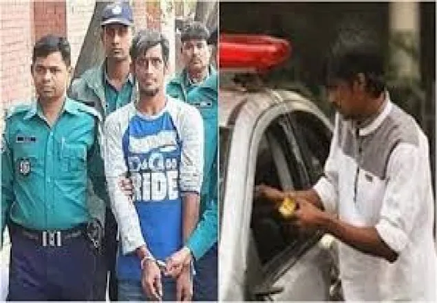 পুলিশের গাড়িতে আগুন দেওয়া ওয়াসিমের স্বীকারোক্তিমূলক জবানবন্দি