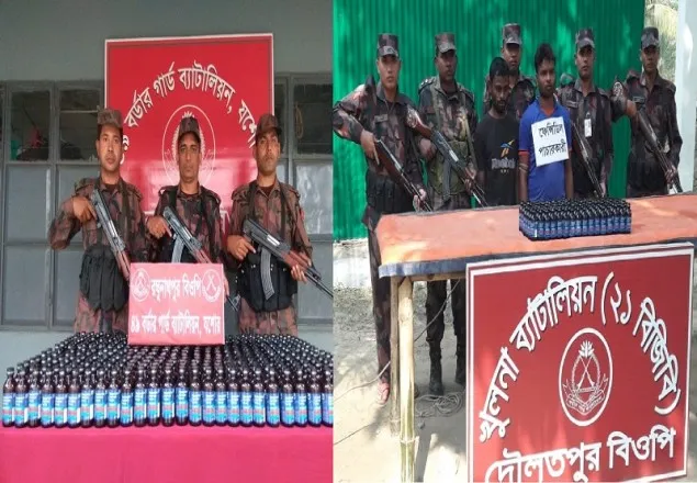 বেনাপোলে বিপুল পরিমান ফেন্সিডিলসহ আটক ৩