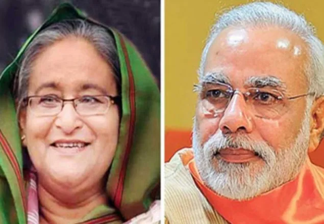 নরেন্দ্র মোদিকে শেখ হাসিনার শুভেচ্ছা বার্তা