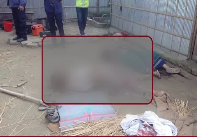 সৈয়দপুরে বাড়িতে ঢুকে স্বামী-স্ত্রীকে গলা কেটে হত্যা