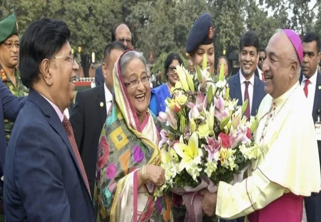 গণভবনে চা চক্রে কূটনীতিকরা