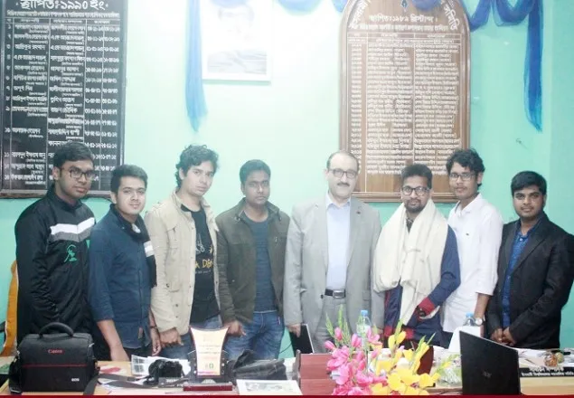 তুরস্কের প্রতিনিধির সাথে ইবি প্রেসক্লাবের মতবিনিময়