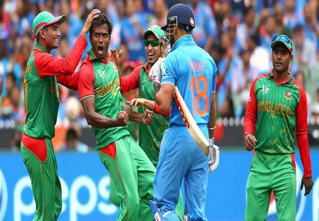 বিশ্বকাপের প্রস্তুতি পর্বে মুখোমুখি হবে ভারত-বাংলাদেশ