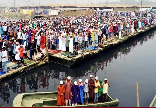 টঙ্গীর তুরাগ তীরে শুরু হলো ইজতেমা  