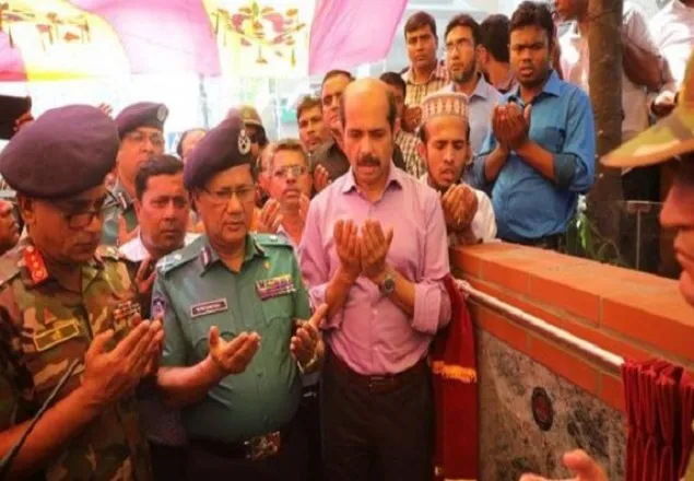 আবরারের নামে ফুটওভার ব্রিজের ভিত্তিপ্রস্তর স্থাপন