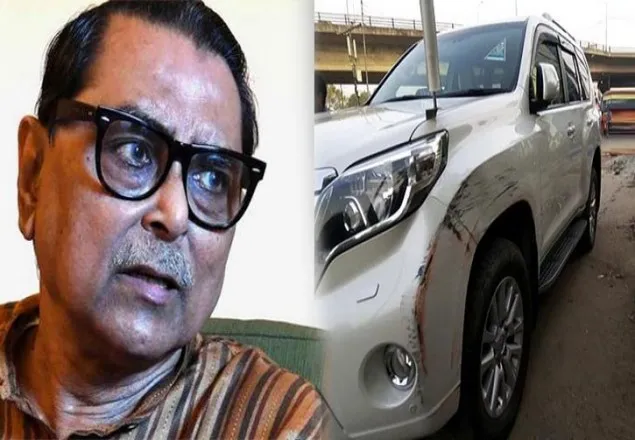 সড়ক দুর্ঘটনা থেকে রক্ষা পেলেন মেনন