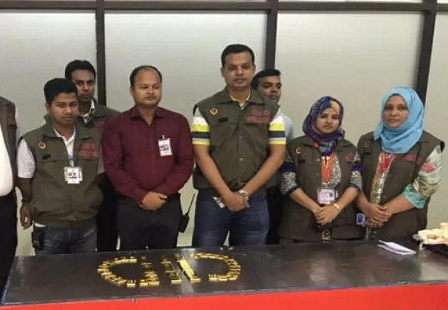 শাহজালালে ময়লার ঝুড়িতে মিলল ৮ কোটি টাকার স্বর্ণ