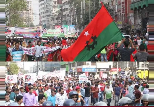 বিএনপির কেন্দ্রীয় কার্যালয়ের সামনে নেতাকর্মীদের ঢল