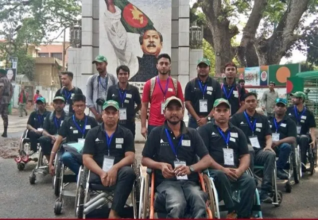 দেশের প্রতিবন্ধী ক্রিকেট দল বেনাপোল হয়ে ভারতে প্রবেশ