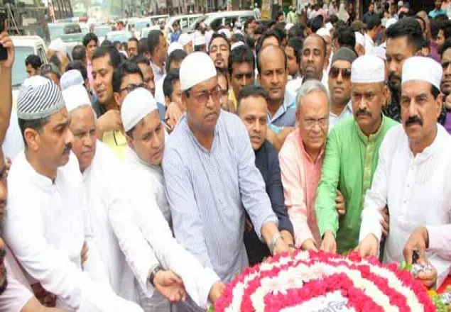 নয়াপল্টনে কাজী আসাদের প্রথম জানাজা সম্পন্ন