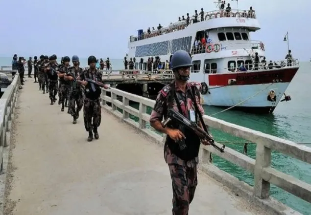 'গোয়েন্দা তথ্য ও সরকারি সিদ্ধান্তে' সেন্ট মার্টিন দ্বীপে বিজিবি