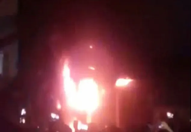 নোয়াখালীর চাটখিল বাজারে আগুন, ব্যাপক ক্ষয়ক্ষতি