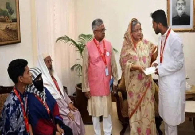 নুসরাতের ভাইকে ব্যাংকে চাকরি দিলেন প্রধানমন্ত্রী