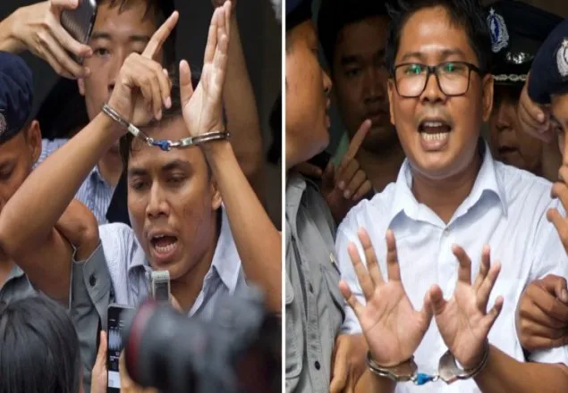 ‘পুলিৎজার’ জিতলেন রয়টার্সের কারাবন্দি ২ সাংবাদিক