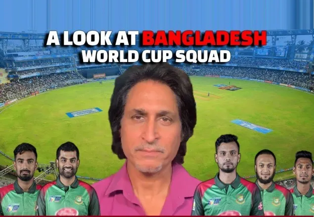 বিশ্বকাপে তাসকিন না থাকায় ভুগবে বাংলাদেশ: ধারাভাষ্যকার রমিজ রাজা 