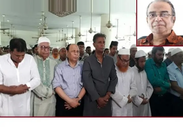 সাংবাদিক মাহফুজ উল্লাহর প্রথম জানাজা সম্পন্ন
