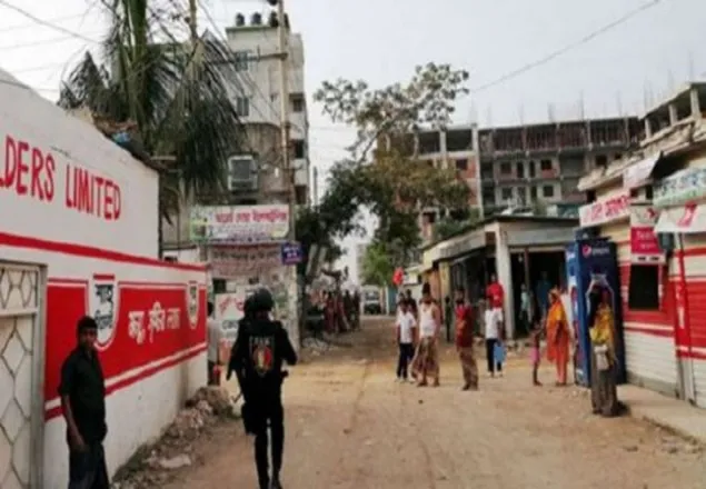 জঙ্গি আস্তানা সন্দেহে বসিলায় একটি বাড়ি ঘিরে রেখেছে র‌্যাব