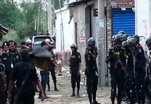বসিলায় ‘জঙ্গি আস্তানায়’ বিস্ফোরণে নিহত ১