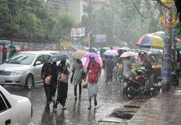 ফণীর প্রভাবে রাজধানীসহ বিভিন্নস্থানে বৃষ্টি