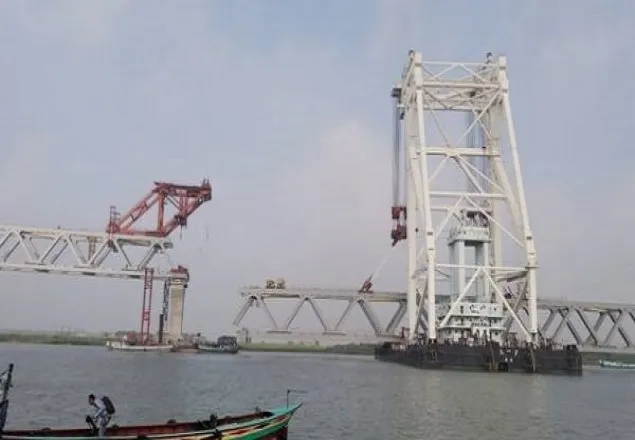 পদ্মা সেতুর ১২তম স্প্যান বসছে আজ