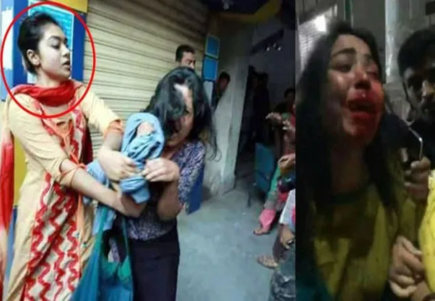 এবার নিজেই ছাত্রলীগের হামলার শিকার সেই শ্রাবণী শায়লা