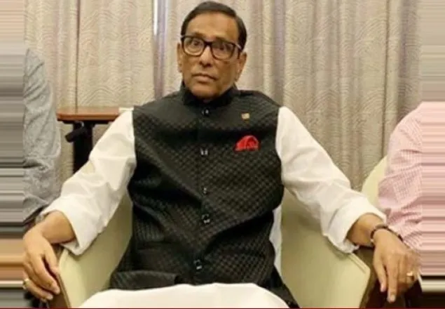 বিমানে ওবায়দুল কাদের