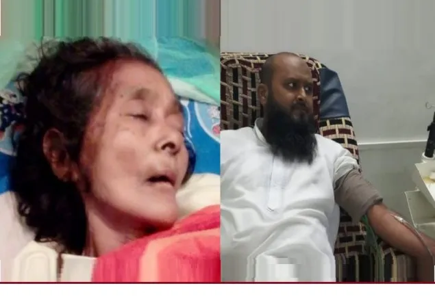 রোজা ভেঙ্গে হিন্দু বৃদ্ধা ও শিশুকে রক্ত দিলো ভারতের মুসলমানরা