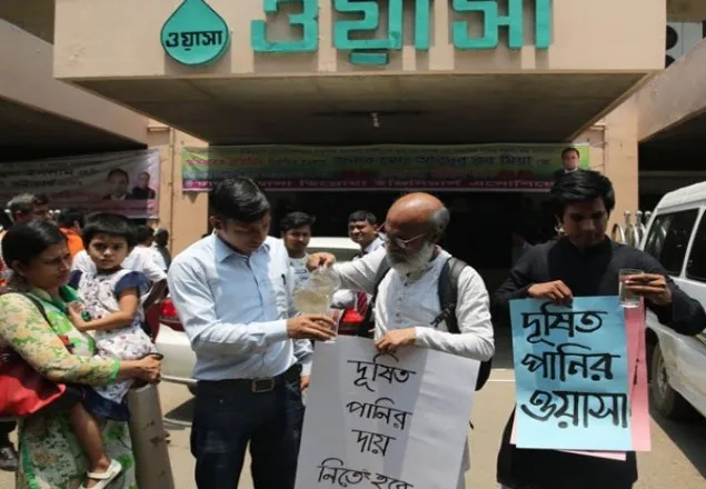 রাজধানীর ৬৯ এলাকার পানি দূষিত, স্বীকার করলো ওয়াসা