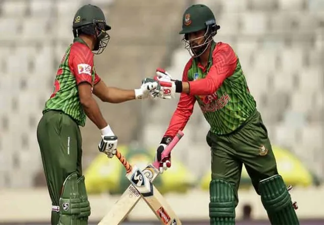 বাংলাদেশের লক্ষ্য ২৪ ওভারে ২১০