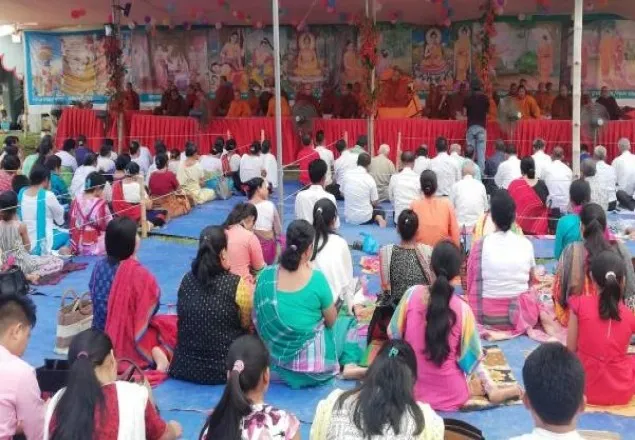 রাঙামাটিতে যথাযথ মর্যাদায় বুদ্ধ পূর্ণিমা উদযাপন