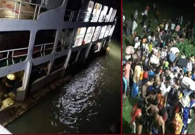 চাঁদপুরে প্রাণে বেঁচে গেলো তিন শতাধিক যাত্রী