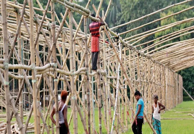 ধীরে ধীরে প্রস্তুত হচ্ছে জাতীয় ঈদগাহ