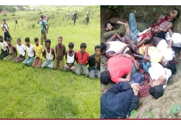১০ রোহিঙ্গাকে হত্যায় দণ্ডিত ৭ সৈনিককে সাত মাসেই মুক্তি 
