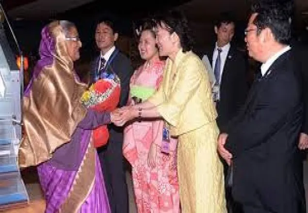 জাপান পৌঁছেছেন শেখ হাসিনা