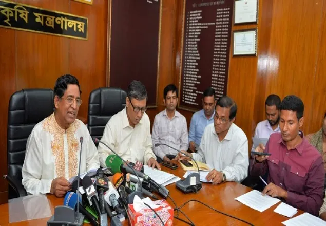 সরকার সব সময়ই কৃষকের পাশে ছিলেন : কৃষিমন্ত্রী