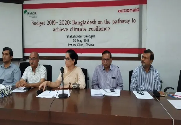 জলবায়ু ঝুঁকি মোকাবেলায় বাজেট বরাদ্দ বাড়াতে হবে