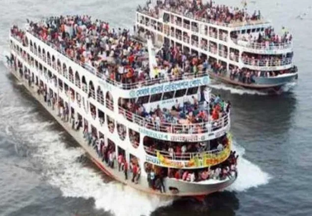আবহাওয়ার উন্নতি, দুই ঘণ্টা পর নৌযান চলাচল শুরু