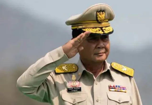 থাইল্যান্ডের ২৯তম প্রধানমন্ত্রী সাবেক সেনাপ্রধান প্রায়ুথ
